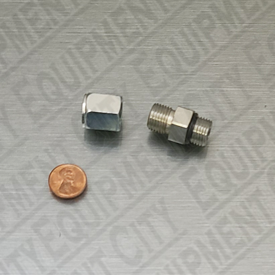 Challenger B31116 Straight Fitting 9/16-18x#6JIC